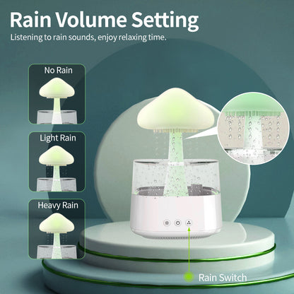 Rain Cloud Diffuser bedroom lifestyle shot