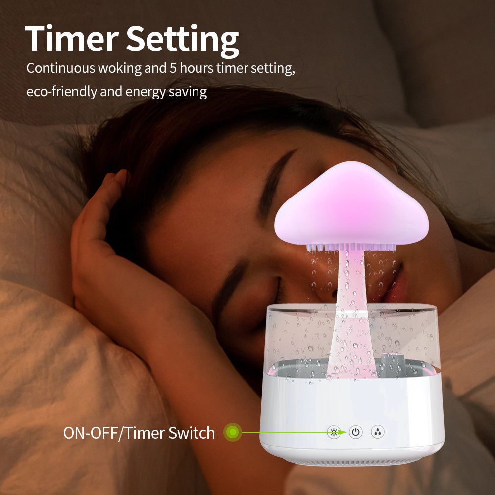 Rain Cloud Aroma Diffuser specifications and setup guide